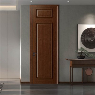 Natural Wood Skin Design Spónn hurð